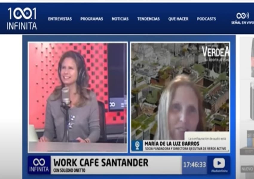 Soledad Onetto: una fan de los techos verdes