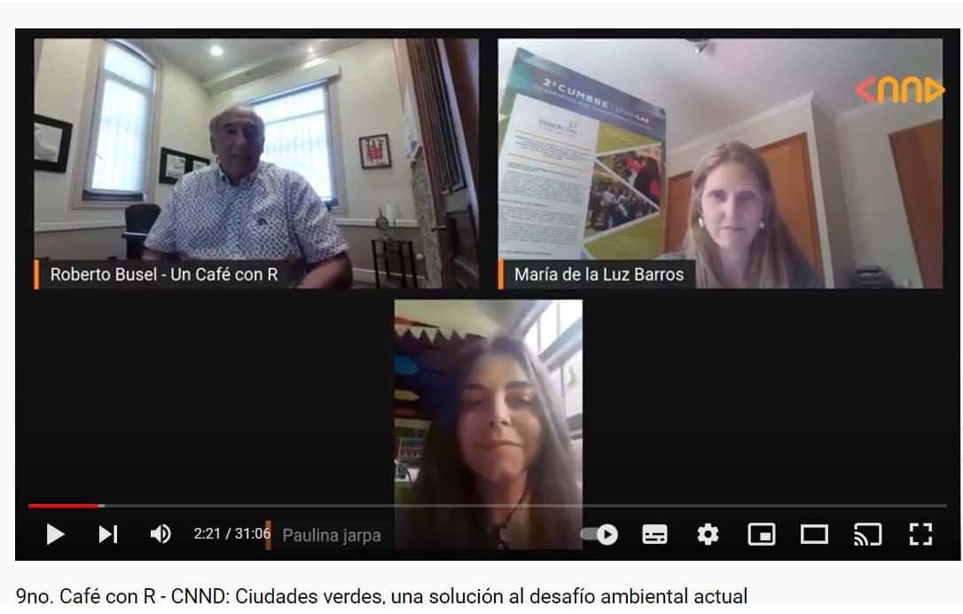 Café con R – CNND: Ciudades verdes, una solución al desafío ambiental actual
